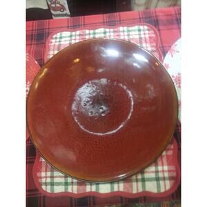 MCM Oneida lava effects 13-in serving platter